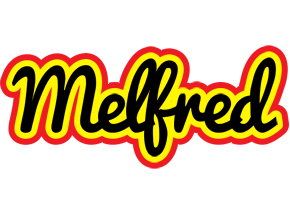 Melfred flaming logo