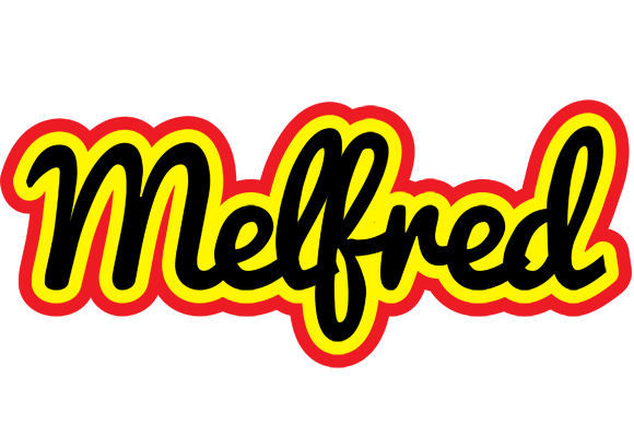 Melfred flaming logo