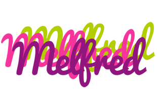 Melfred flowers logo