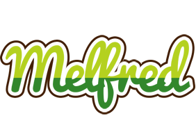 Melfred golfing logo