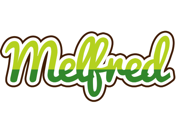 Melfred golfing logo