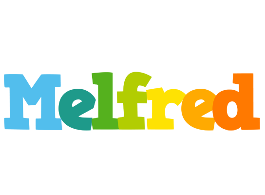 Melfred rainbows logo