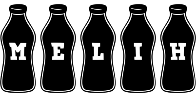 Melih bottle logo