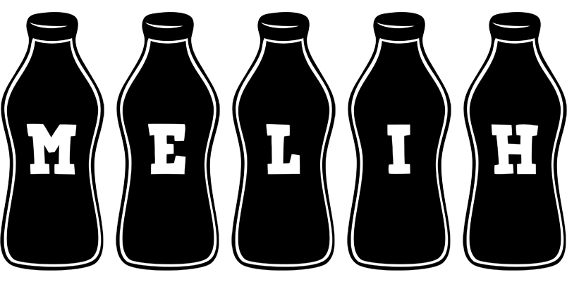 Melih bottle logo