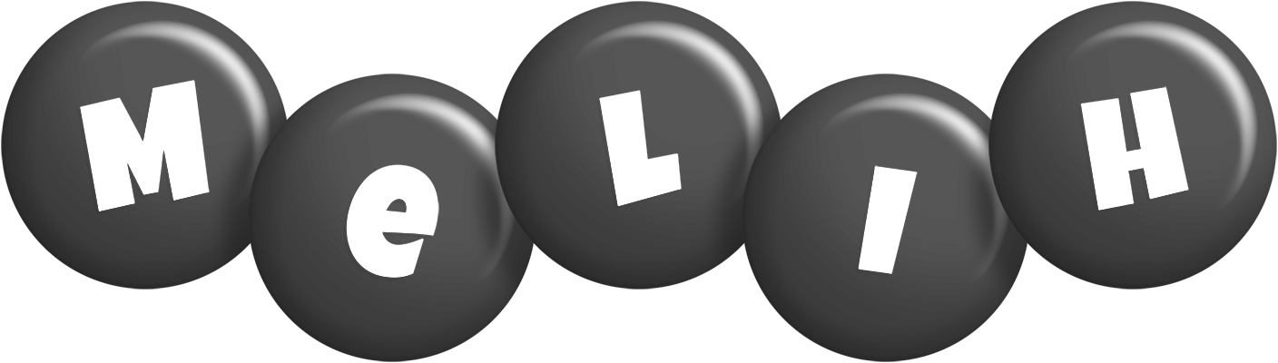 Melih candy-black logo