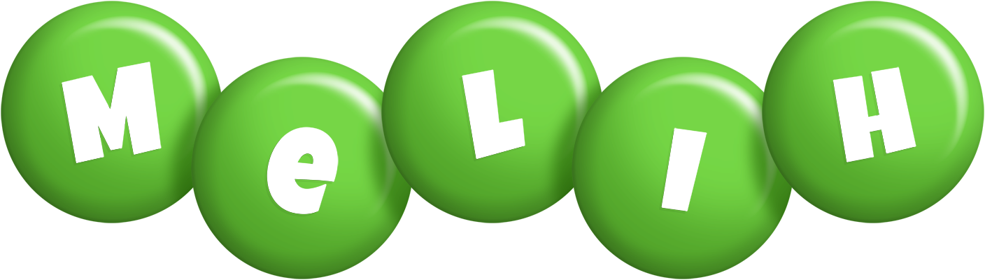 Melih candy-green logo