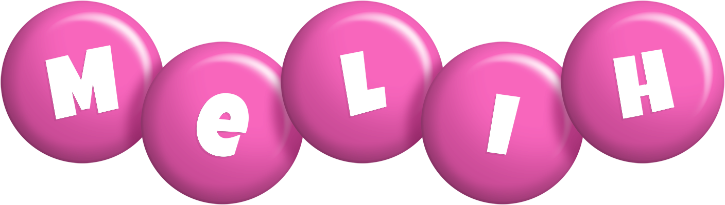 Melih candy-pink logo