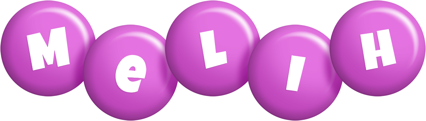 Melih candy-purple logo