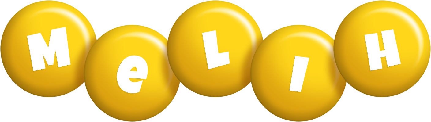 Melih candy-yellow logo