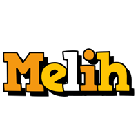 Melih cartoon logo