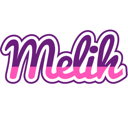 Melih cheerful logo