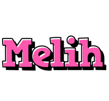 Melih girlish logo