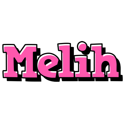 Melih girlish logo