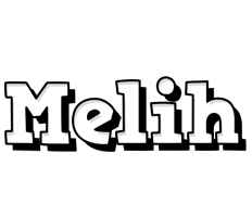 Melih snowing logo