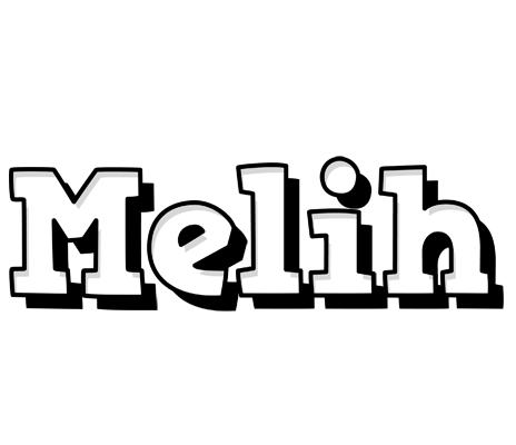 Melih snowing logo