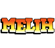 Melih sunset logo