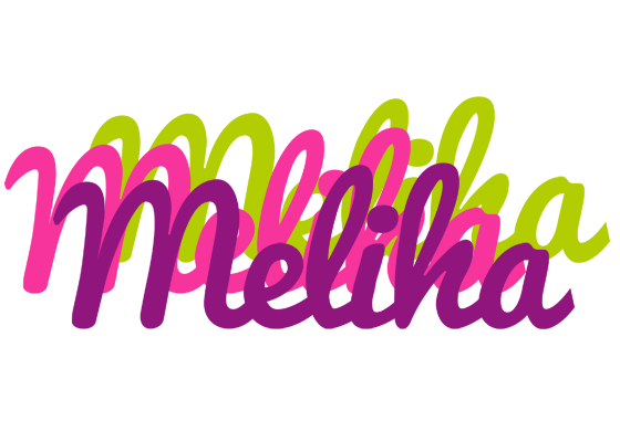 Meliha flowers logo