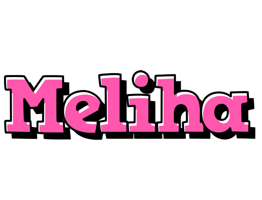 Meliha girlish logo