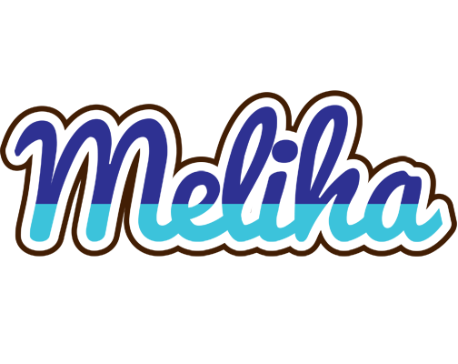 Meliha raining logo
