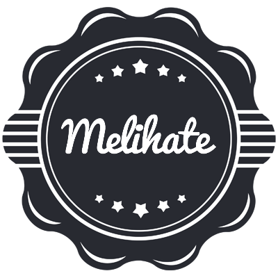 Melihate badge logo