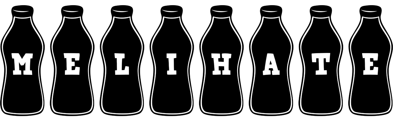 Melihate bottle logo