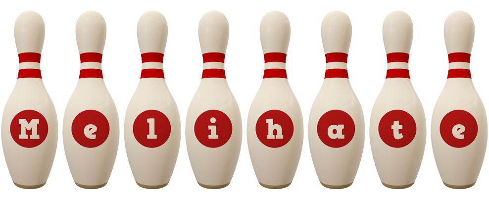 Melihate bowling-pin logo