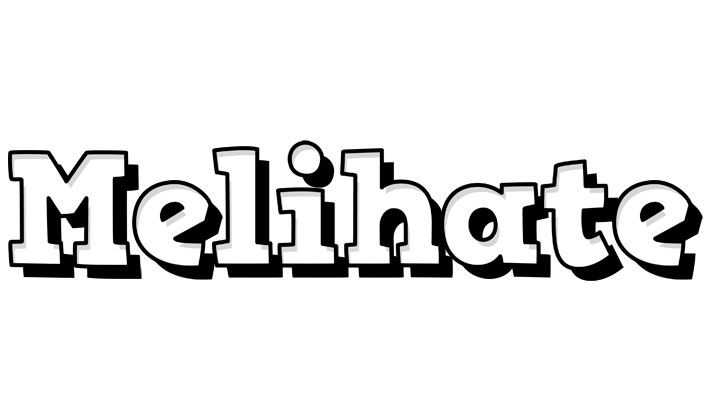 Melihate snowing logo