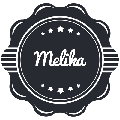 Melika badge logo