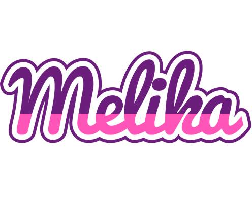 Melika cheerful logo