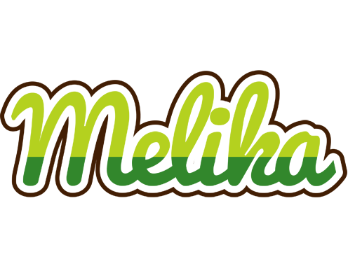 Melika golfing logo