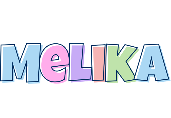 Melika pastel logo