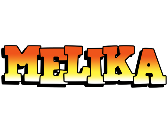 Melika sunset logo
