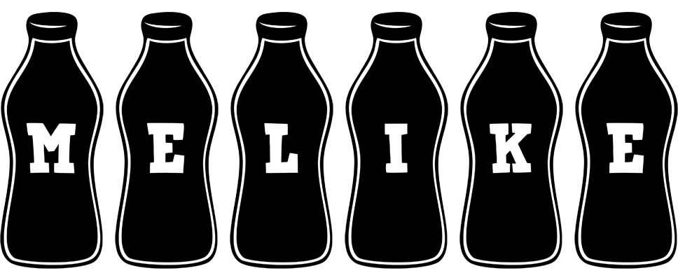 Melike bottle logo