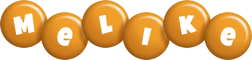 Melike candy-orange logo