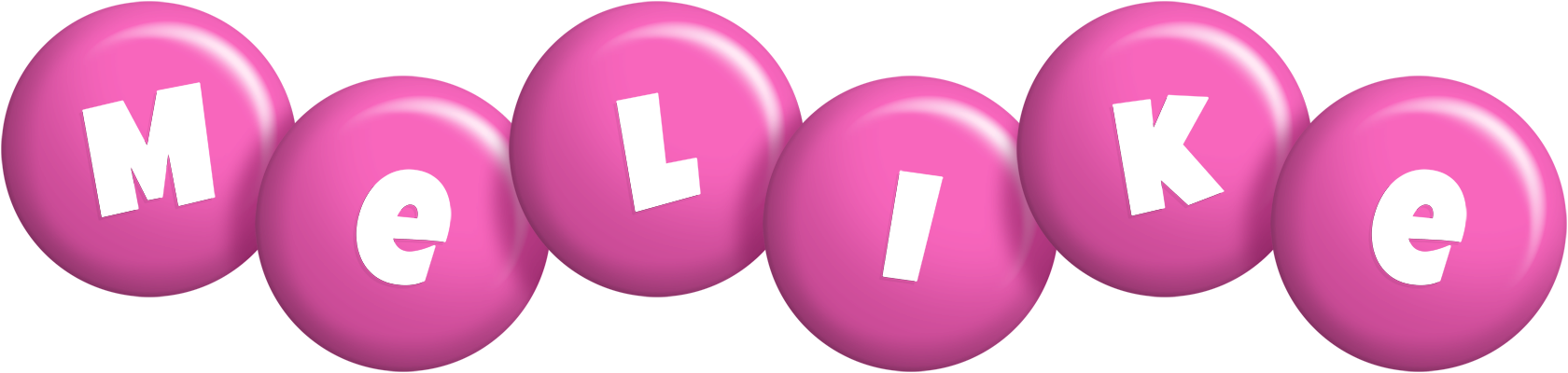 Melike candy-pink logo