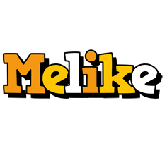 Melike cartoon logo