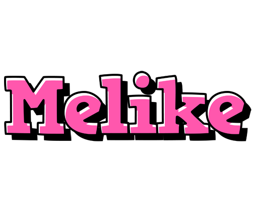 Melike girlish logo