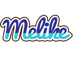 Melike raining logo