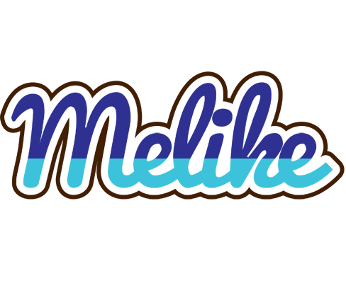 Melike raining logo