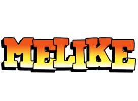Melike sunset logo
