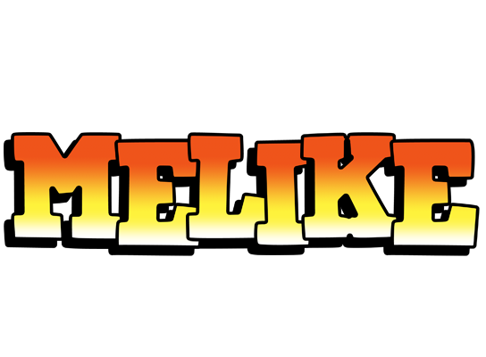 Melike sunset logo