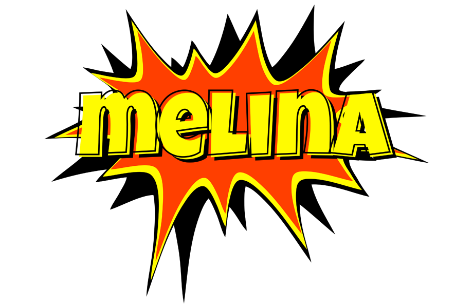 Melina bazinga logo