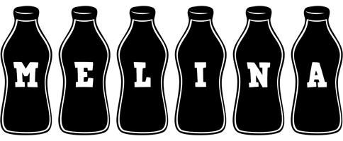 Melina bottle logo