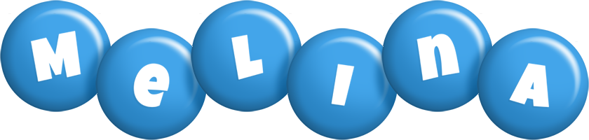 Melina candy-blue logo