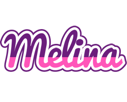 Melina cheerful logo
