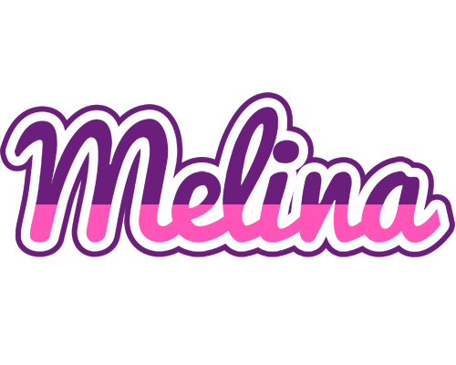 Melina cheerful logo