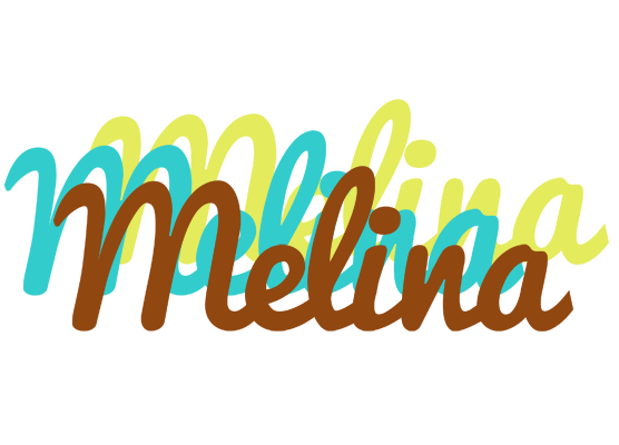 Melina cupcake logo