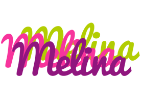 Melina flowers logo