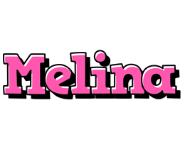 Melina girlish logo