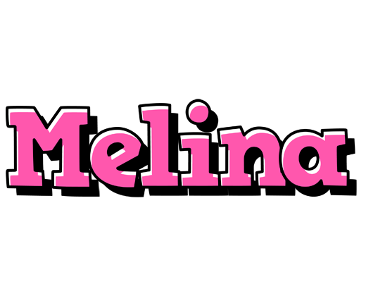 Melina girlish logo